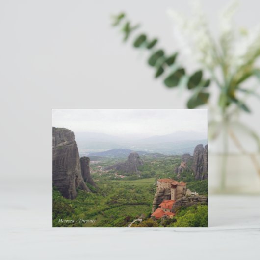 Meteora - Thessalië Briefkaart (Staand voorkant)