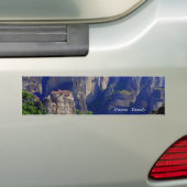 Meteora - Thessalië Bumpersticker (Op auto)