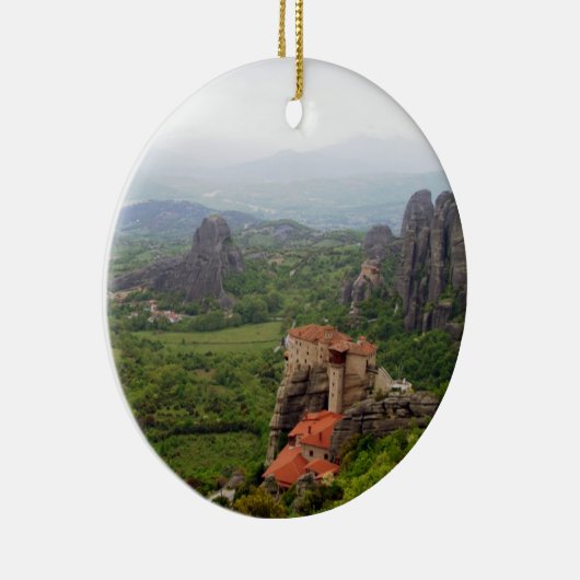 Meteora - Thessalië Keramisch Ornament (Rechts)