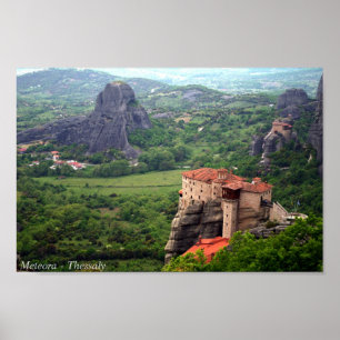 Meteora - Thessalië Poster