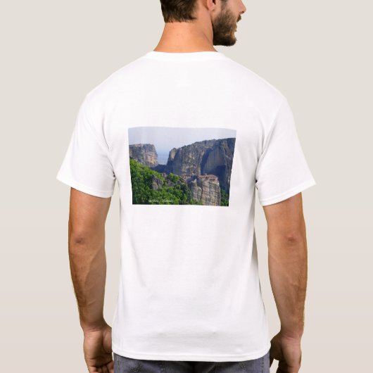 Meteora - Thessalië T-shirt (Achterkant)
