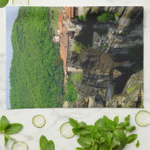 Meteora - Thessalië Theedoek (Gevouwen)