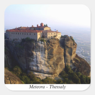 Meteora - Thessaly Vierkante Sticker