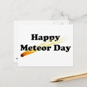 Meteordag Briefkaart