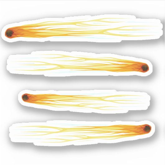 Meteordag Sticker (Voorkant)