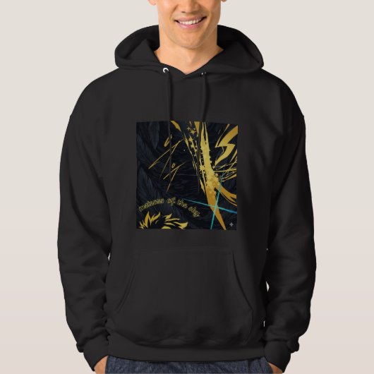 meteoren van de hemel hoodie (Voorkant)