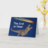 Meteoriet Dinosauruseinde Is Nabije Ramp Kaart (Gele Bloem)