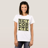 Meteoriet, ruimtepuin t-shirt (Voorkant volledig)