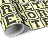 Meteoriet, ruimteschroot cadeaupapier (Rol Hoek)