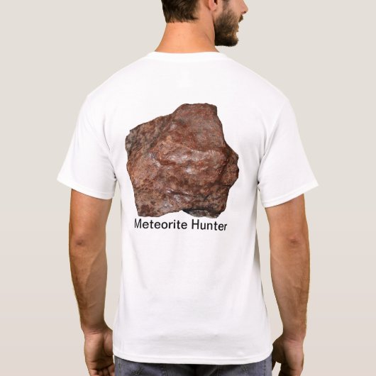 Meteorite Hunter 1 T-shirt (Achterkant)