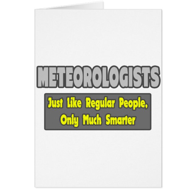 Meteorologen...slimmer (Voorkant)