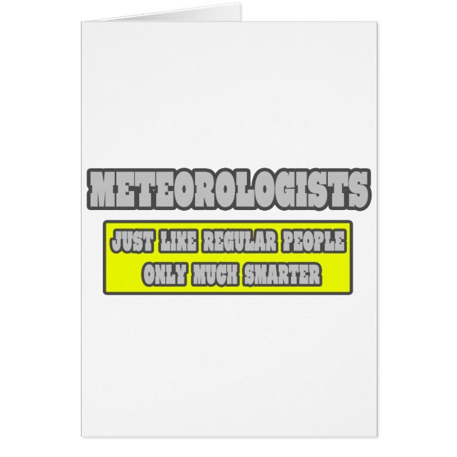 Meteorologen...veel slimmer (Voorkant)