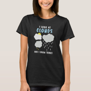 Meteorologie Forecast Meteoroloog Weather T-shirt