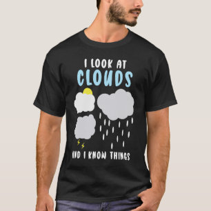 Meteorologie Forecast Meteoroloog Weather T-shirt