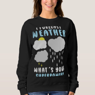 Meteorologie Forecast Meteoroloog Weather Trui