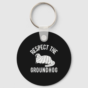 Meteorologie Grappig Respecteer De Groundhog Day V Sleutelhanger