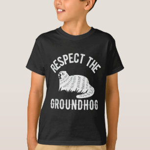 Meteorologie Grappig Respecteer De Groundhog Day V T-shirt