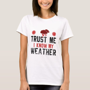 Meteorologie - ik ken mijn weer t-shirt