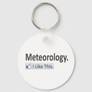 Meteorologie...ik vind dit leuk sleutelhanger