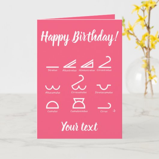 Meteorologie Kaart (Gele Bloem)