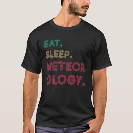 Meteorologie Routine T T-shirt (Voorkant)
