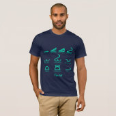 Meteorologie T-shirt (Voorkant volledig)