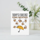 Meteorologie van de voorspelde wervelwind van vand briefkaart (Staand voorkant)