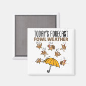 Meteorologie van de voorspelde wervelwind van vand magneet (Voorkant / Achterkant)