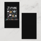Meteorologie Weatherman Kinder Future Meteoroloog Visitekaartje (Voorkant / Achterkant)