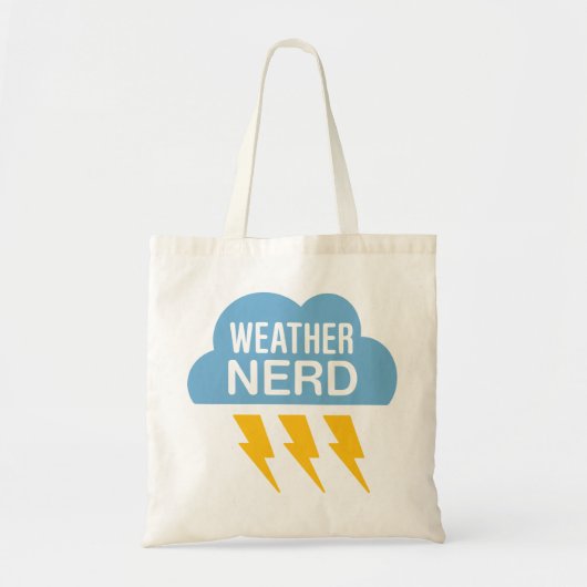 Meteorologie Weer Nerd Tote Bag (Voorkant)