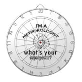 meteorologisch ontwerp dartbord (Voorkant)