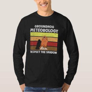 Meteorologische grootheid voor grondhog dag voor m t-shirt