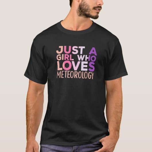 Meteorology Apparel Future Meteorologist for Women T-shirt (Voorkant)