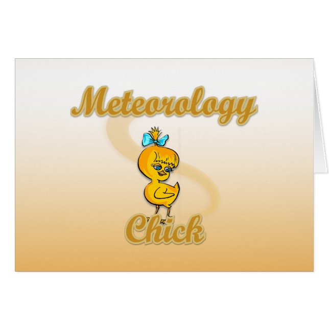 Meteorology Chick (Voorkant Horizontaal)