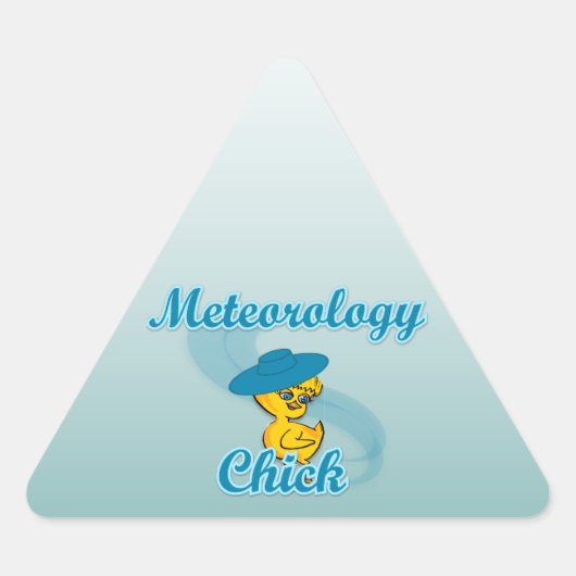 Meteorology Chick #3 Sticker (Voorkant)