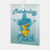 Meteorology Chick #7 Glas Ornament (Voorkant links)