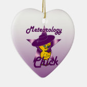 Meteorology Chick #9 Keramisch Ornament (Rechts)