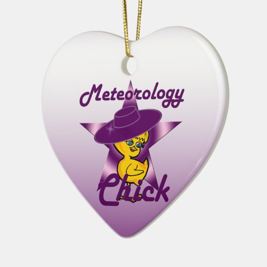 Meteorology Chick #9 Keramisch Ornament (Links)