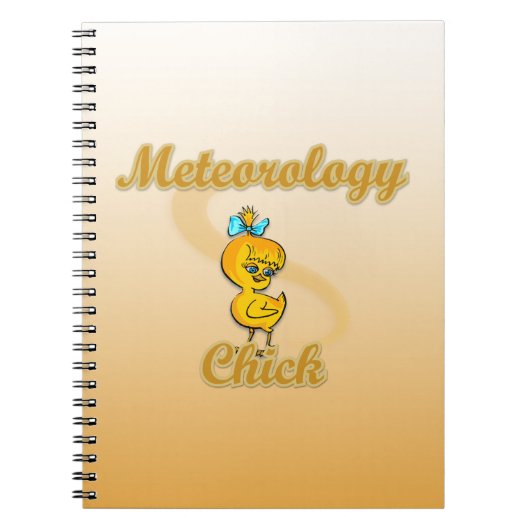 Meteorology Chick Notitieboek (Voorkant)