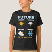Meteoroloog Education Gift T-shirt (Voorkant)