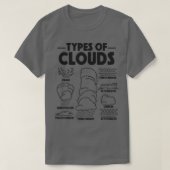 Meteoroloog Forecasting Weather Clouds T-shirt (Design voorkant)