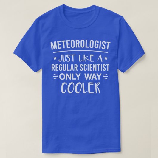 Meteoroloog Funny Definition Gezegde T-shirt (Design voorkant)
