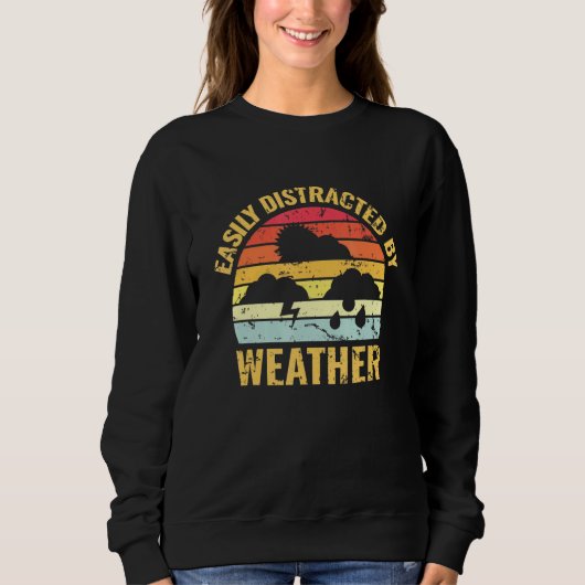 Meteoroloog Rain Weathermen Meterology Trui (Voorkant)