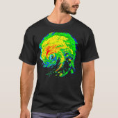 Meteoroloog Storm die het Afbeelding van de Weathe T-shirt (Voorkant)