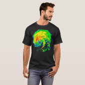 Meteoroloog Storm die het Afbeelding van de Weathe T-shirt (Voorkant volledig)