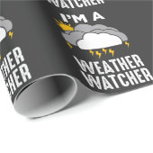 Meteoroloog Weatherman Meteorology Cadeaupapier (Rol Hoek)