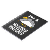 Meteoroloog Weatherman Meteorology Notitieboek (Linkerzijde)