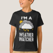 Meteoroloog Weatherman Meteorology T-shirt (Voorkant)