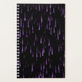 Meteorregen - paars planner (Voorkant)