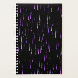 Meteorregen - paars planner